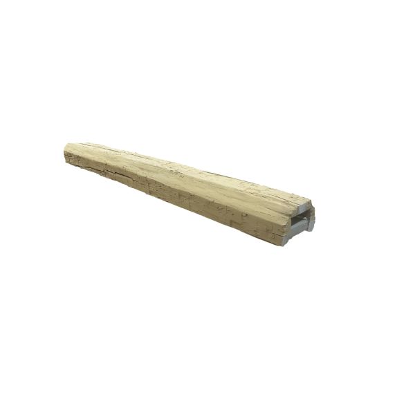 Beam.Hand Hewn Log 3 Sided UN